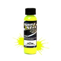 Yellow Fluorescent Airbrush Paint 2oz