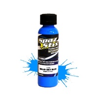 Solid Sky Blue Airbrush Paint 2oz