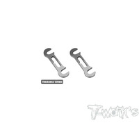 TWORKS 1mm Front Roll Center Spacer ( For Xray X4 ) 2pcs.