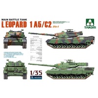 Takom 1/35 Main Battle Tank Leopard 1 A5/2C 2 in 1 Plastic Model Kit