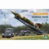 Takom 1/35 WWII German V-2 Rocket Transporter/Erector Meillerwagen + Hanomag SS100 Plastic Kit
