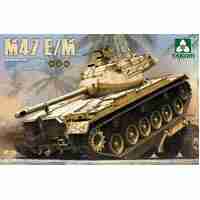 Takom 2072 1/35 US Medium Tank M47 E/M 2 in 1 Plastic Model Kit - TK2072