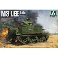 Takom 2087 1/35 US Medium Tank M3 Lee Late Plastic Model Kit - TK2087