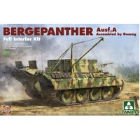 Takom 1/35 Bergepanther Ausf.A Assembled w/ full interior kit Plastic Model Kit