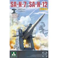 Takom 2136 1/35 Russian Navy SA-N-7 'Gadfly' & SA-N-12 'Grizzly' SAM Plastic Model Kit - TK2136