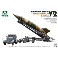 Takom 1/72 WWII German V-2 Rocket Transporter/Erector Meillerwagen+Hanomag SS100