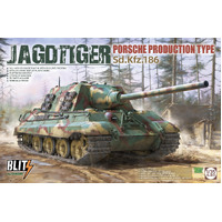 Takom 1/35 JAGDTIGER PORSCHE PRODUCTION TYPE Sd.Kfz.186 Plastic Model Kit
