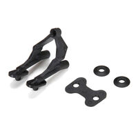 TLR Rear Wing Stay & Washers 22-4 2.0 - TLR231046