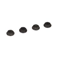 TLR 4mm Low Profile Serrated Nuts (4) - TLR236001