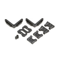 TLR Center Diff Mount, Battery Mount, 8XE - TLR241060