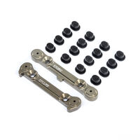 TLR Adjustable Rear Hinge Pin Brace w/Inserts, 8X - TLR244050