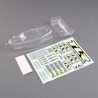 TLR Lightweight Low Profile Body/Wing, Clear - TLR330009