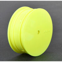 TLR Front Wheel, 12mm Hex, Yellow (2): 22 3.0 - TLR43010