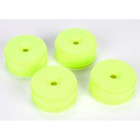 TLR 1/8 Buggy Dish Wheel, Yellow (4), 8ight Buggy 3.0 - TLR44000