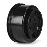 TLR Wheel, Black (2): 22SCT - TLR7011