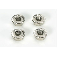 4mm Special Wheel Lock Nut (4) Silver - TM111160