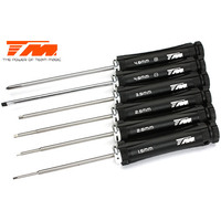 Metric 6 pce tool set (4 allen) - TM117057