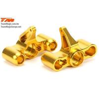 E6 machined steering block gold (2)