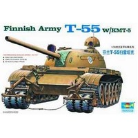 Trumpeter 00341 1/35 Finnish Army T-55 w/KMT-5 - TR00341