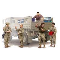 Trumpeter 00429 1/35 Modern U.S. soldiers – Logistics Supply Team - TR00429