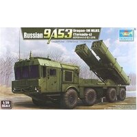 Trumpeter 01068 1/35 Russian 9A53 Uragan-1M MLRS (Tornado-s) Plastic Model Kit - TR01068