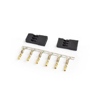 JR connector Male Gold plated terminals 2sets/bag - TRC-1001M