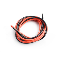 Silicone wire 14AWG 0.06 with 1m red and 1m black - TRC-1307-14