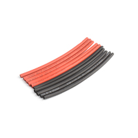 3mm PE heat shrink red & black-10cm long, 5sets/bag - TRC-1502-3