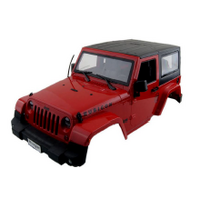 Tornado RC Crawler Body Red (Jeep style)   - TRC-CE40002