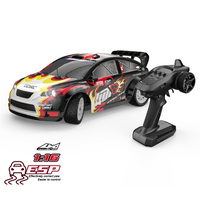 UDI RC 1:16 2.4G High Speed Car, 3 Speed mode, Adjustable Electronic stability control, Drift & circuit tyres included - UDI-UD1604