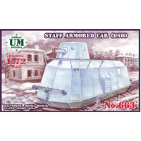 UM-MT 1/72 Staff Armored Car (DSH ) Plastic Model Kit