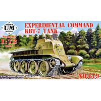 UM-MT 1/72 Experimental Command KBT-7 tank Plastic Model Kit