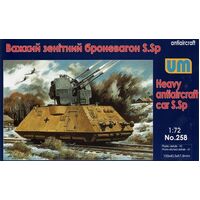 Unimodels 1/72 Reconnaissance armored train Le.Sp Plastic Model Kit