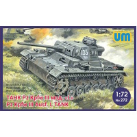 Unimodels 1/72 Tank PanzerIII Ausf L with protective screen Plastic Model Kit