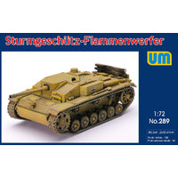Unimodels 1/72 Sturmgeschutz Flammenwerfer Plastic Model Kit