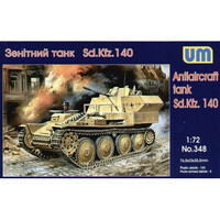 Unimodels 1/72 Antiaircraft Tank Sd.Kfz 140 Plastic Model Kit