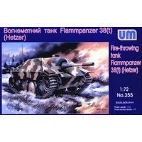 Unimodels 1/72 Flammpanzer 38 (Hetzer) Plastic Model Kit