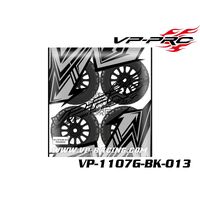 VP PRO VP-1107G-RW-013, 1/8 Monster Truck 17mm Hex Recreational Tire set 4pcs