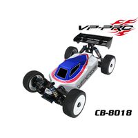 VP PRO Team Associated RC8 B4E Clear 1:8th Offroad Buggy Body Shell (1.0mmT)