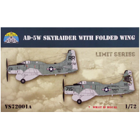 Skale Wings 1/72 Skyraider w/ Folded Wing (Limited Edition) Plastic Model Kit