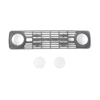 Front Grille and Lenses for Axial SCX10 III Early Ford Bronco (Gray)
