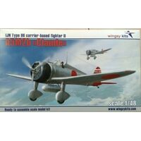 Wingsy 1/48 IJN Type 96 carrier-based fighter II A5M2b (late version) Plastic Model Kit