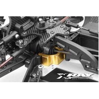 XRAY XB9 BRASS CHASSIS WEIGHT FRONT - XY351180