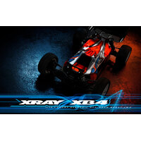 XRAY XB4 - 2022 SPECS - 4WD 1/10 ELECTRIC OFF-ROAD CAR DIRT EDITION - XY360011