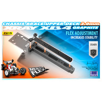 XRAY GRAPHITE CHASSIS BRACE UPPER D - XY361178