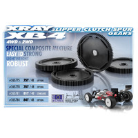 XRAY COMPOSITE SLIPPER CLUTCH SPUR GEAR 75T / 48 - XY365775