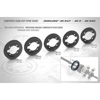XRAY COMPOSITE GEAR DIFF SPUR GEAR - 80T / 64P - XY375780