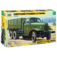 Zvezda 3541 1/35 ZIS-151 Soviet Truck Plastic Model Kit - ZV3541