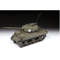Zvezda 3676 1/35 M4A3 (76)W Sherman Plastic Model Kit - ZV3676
