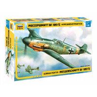 Zvezda 1/48 Bf-109 F2 Plastic Model Kit